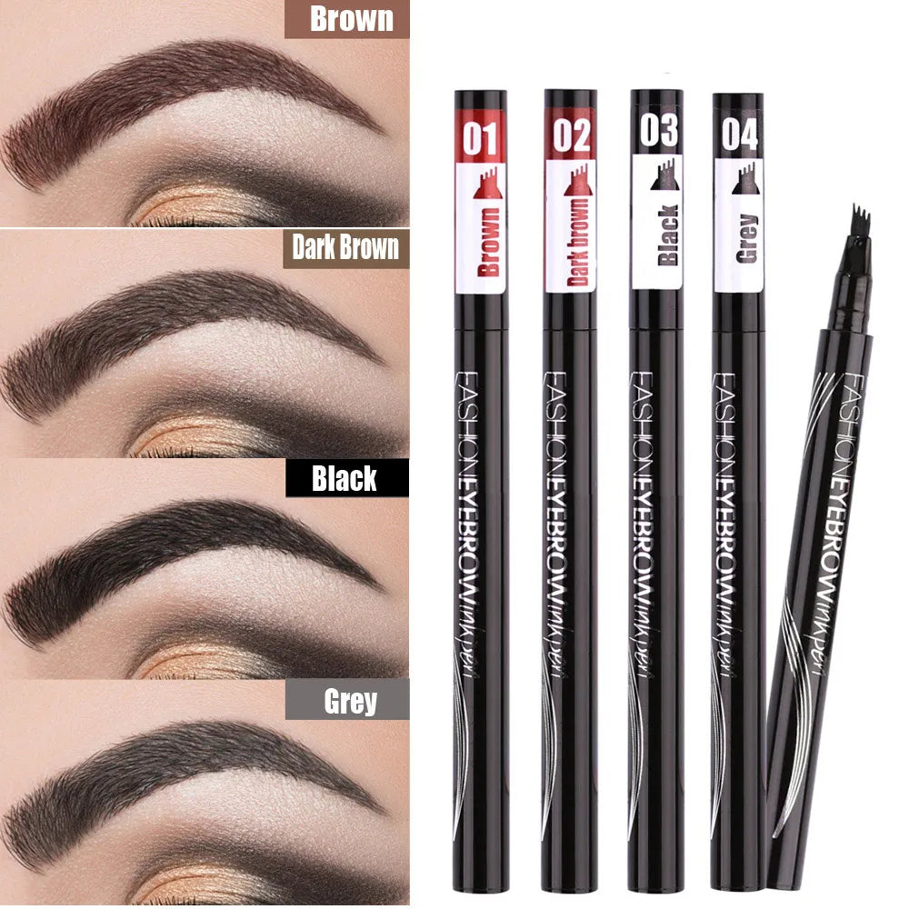 Waterproof Four-claw Eyebrow Pencil