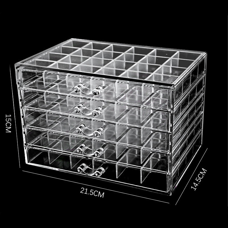 120 Grid Diamond Jewelry Nail Box