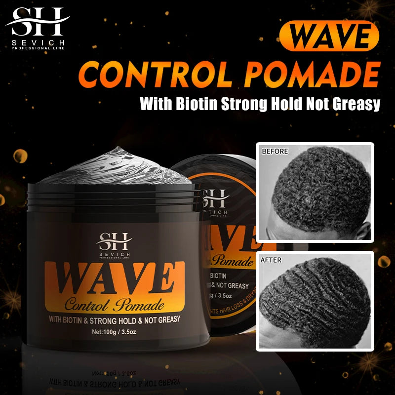 Wave Control Pomade for Men 360 Waves