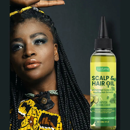 Organic Hair Growth Scalp Treatment Oil