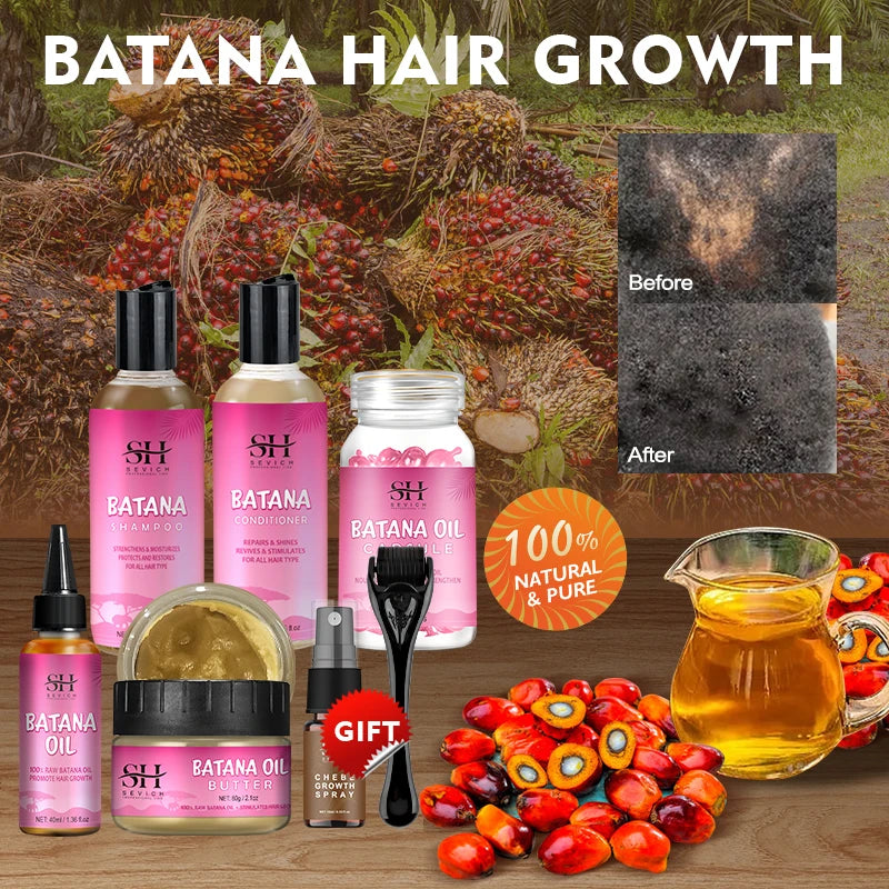 Batana oil hair growth treatment 5pcs