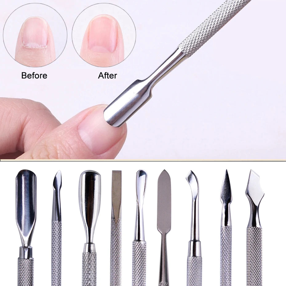 Double-ended Cuticles Nails Pusher