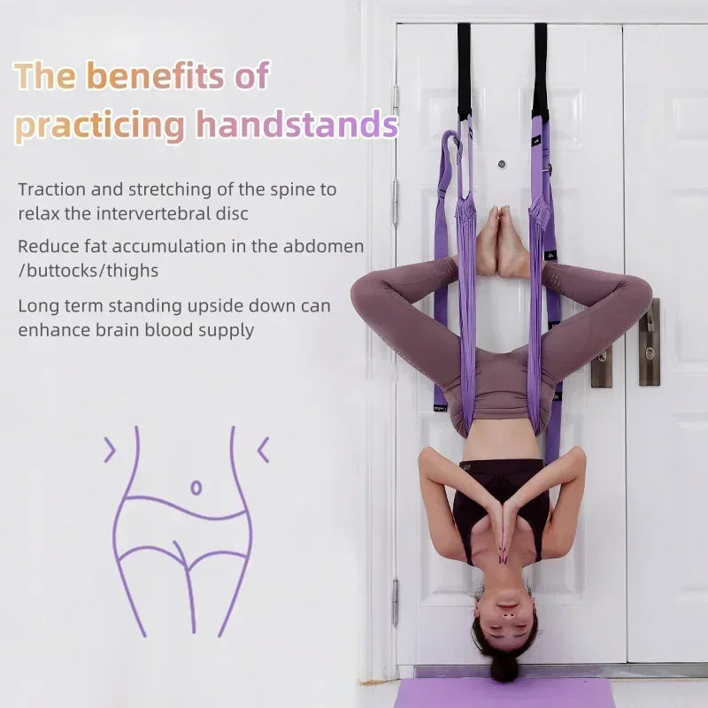 Aerial Yoga Rope Wall Hammock