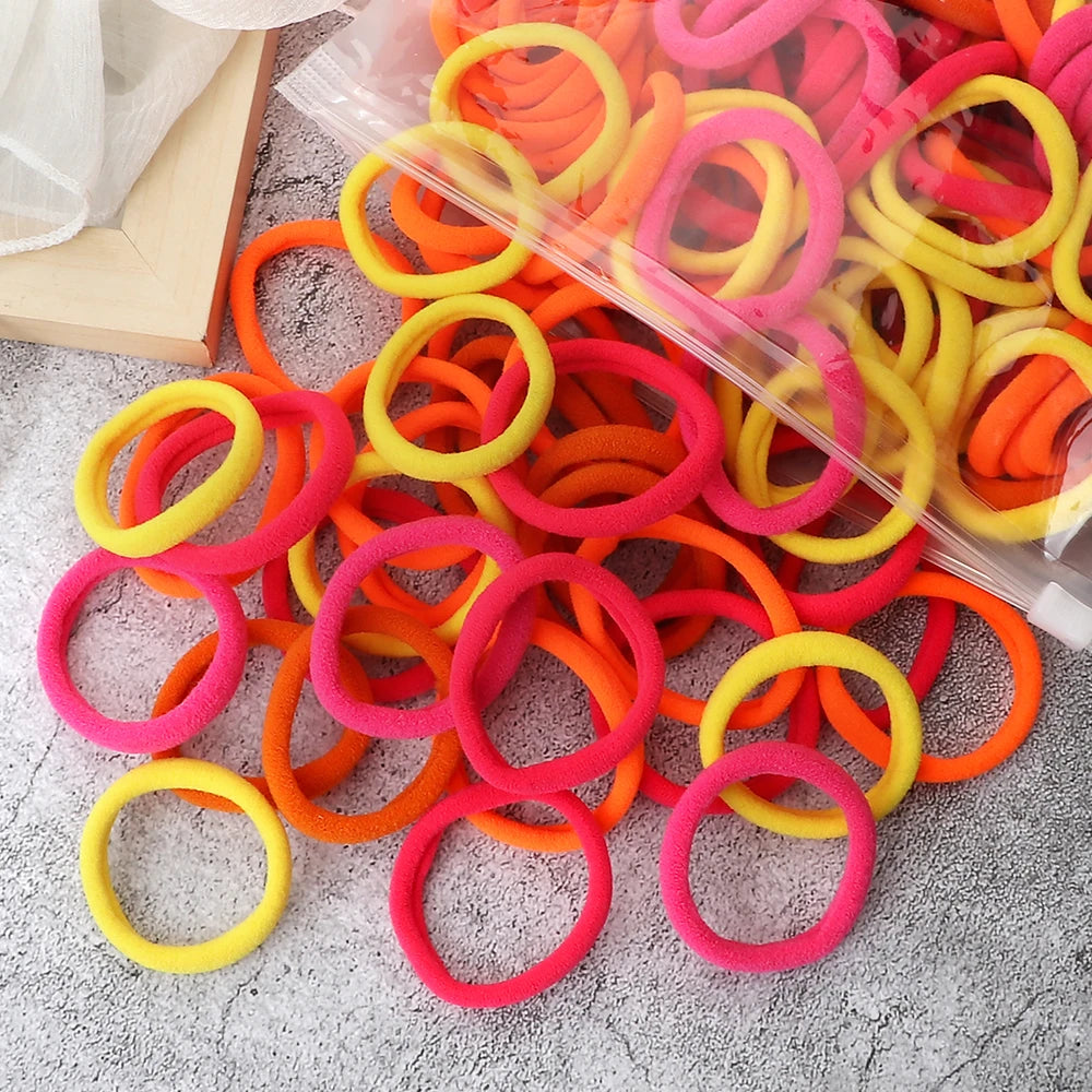 Multi Mix Color Hair Band 20-200Pcs/Set