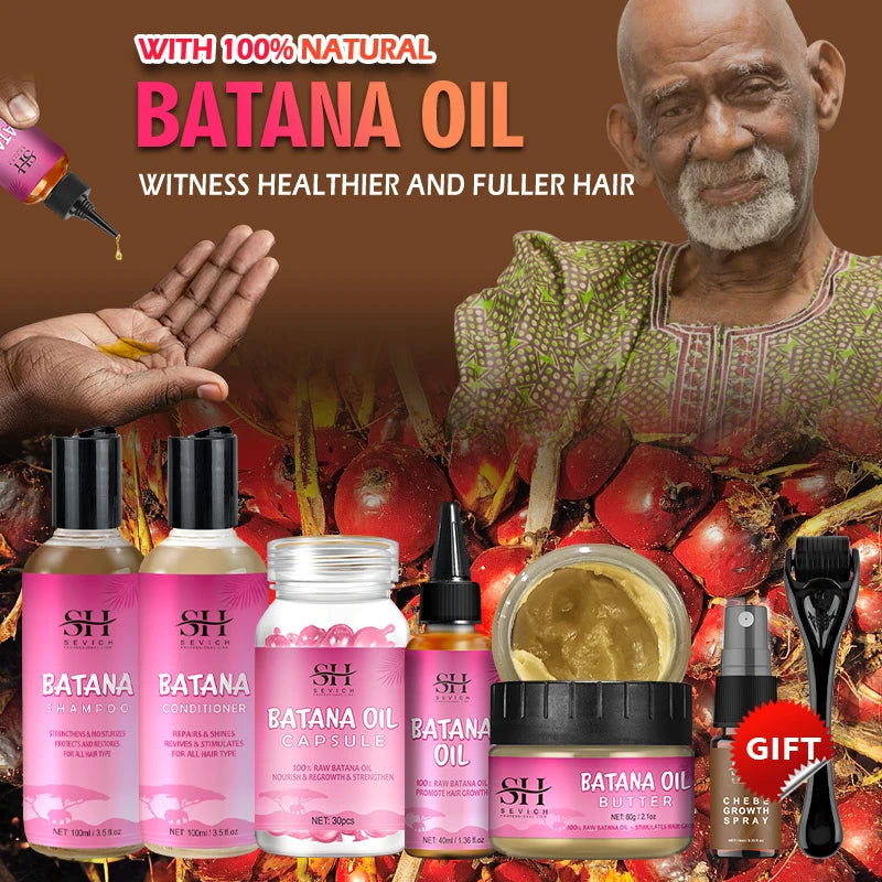 Batana oil hair growth treatment 5pcs