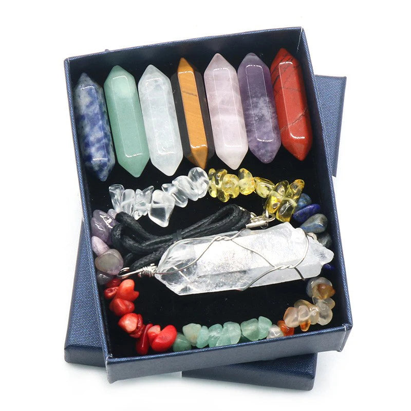 Chakra Yoga Reiki Healing Stone Set