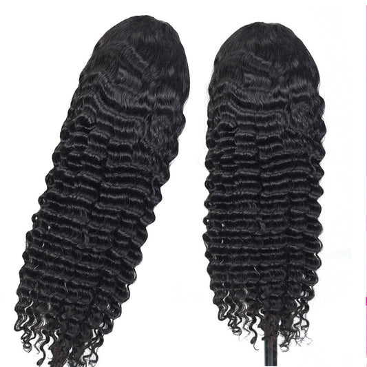 Human Hair Deep Wave Lace 13x4 28" 30"