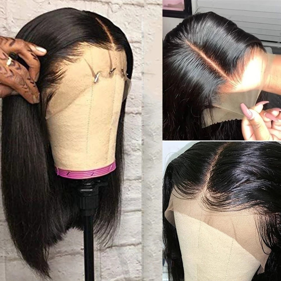 Brown Double Drawn Lace Frontal Wig