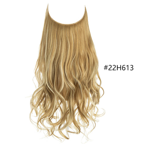 Fishing Line Long Curly Large Wave Wig