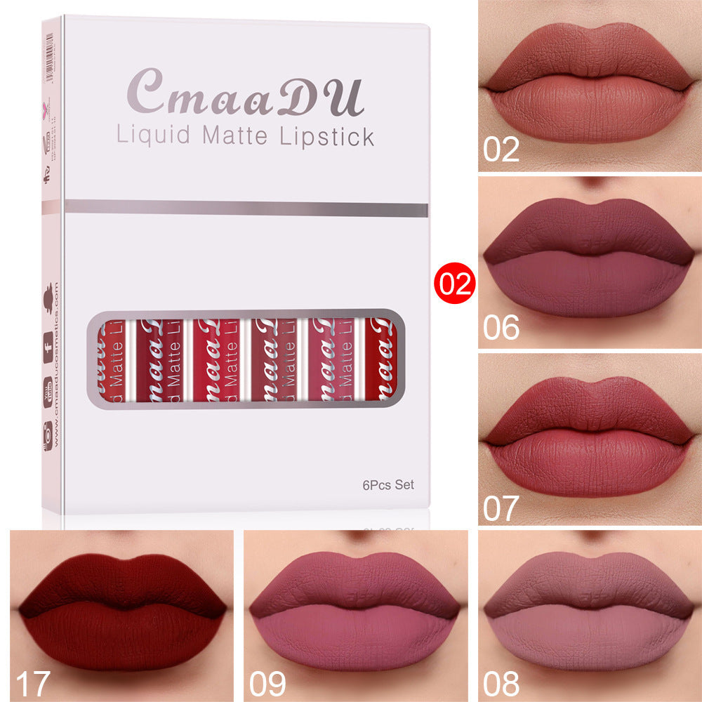 Matte Non-stick Cup Waterproof Lip Gloss