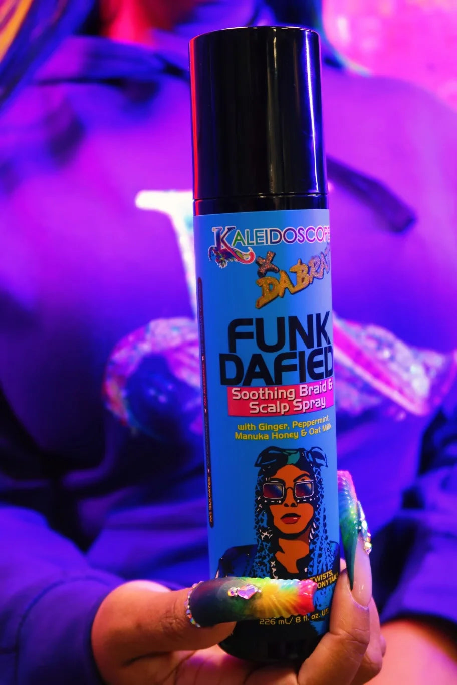 Kaleidoscope X Da Brat Funk Dafied Soothing Braid & Scalp Spray