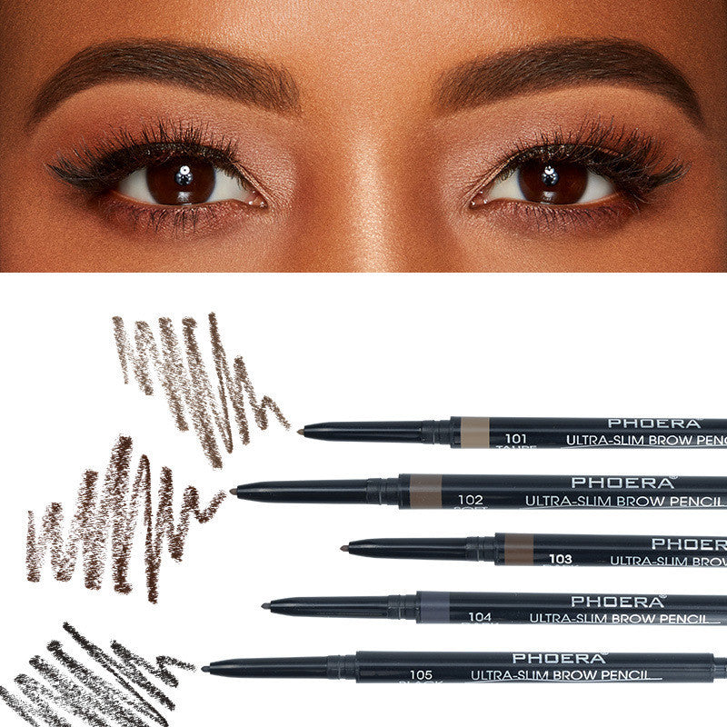 Phoera 5 Color Thin Eyebrow Pencil