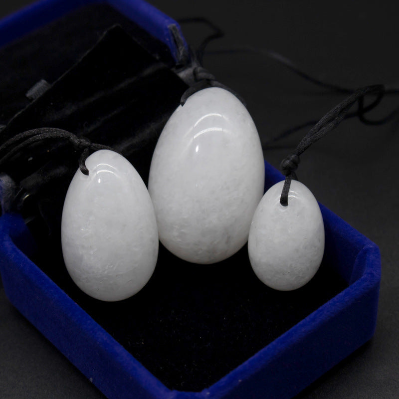 Rose Quartz Yoni Egg Set