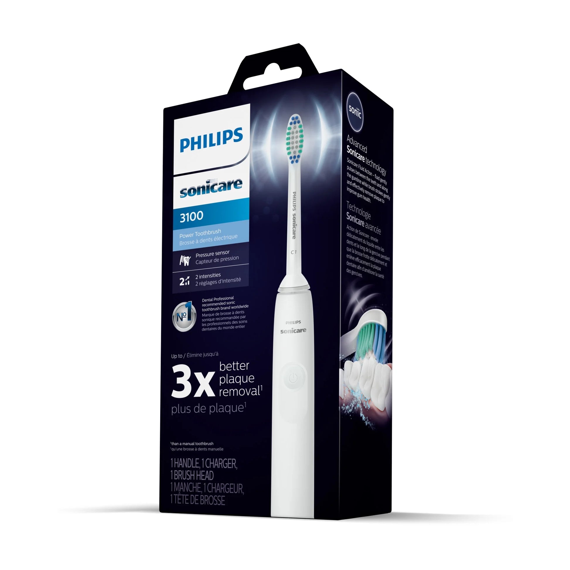 3100 Power Rechargeable Electric Toothbrush 