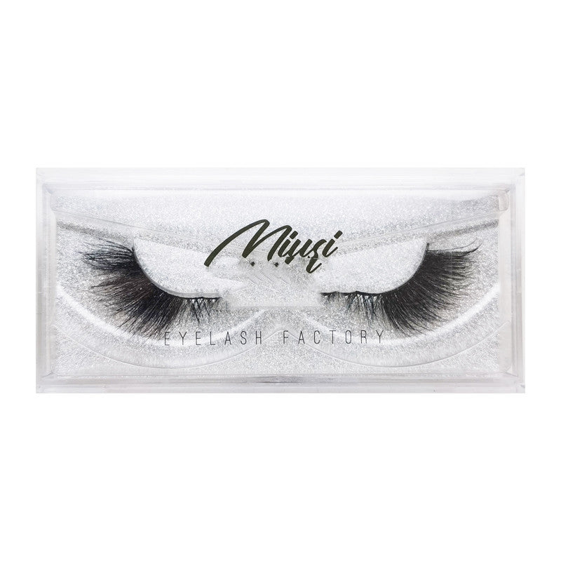 3D Mink Tail Length Messy Curl Eyelashes