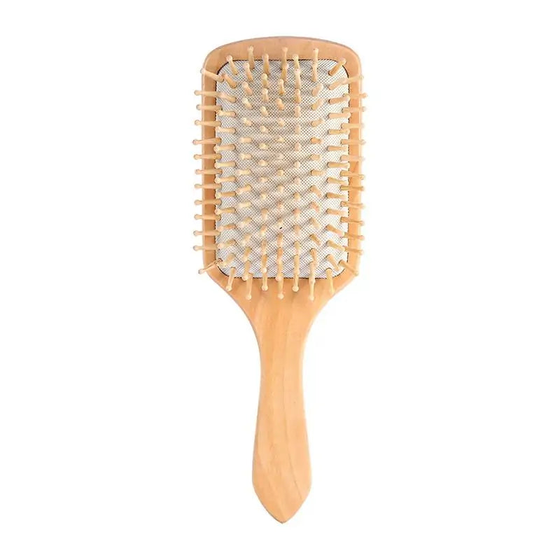 Natural Wooden Hairbrush Comb