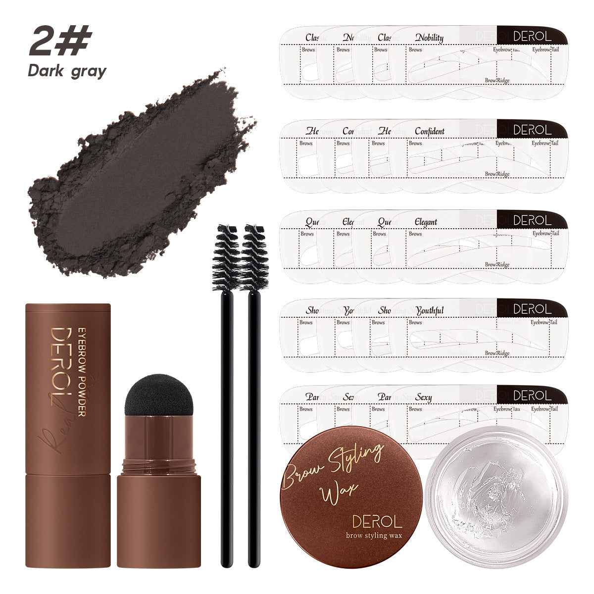 Eyebrow Styling Brush Set