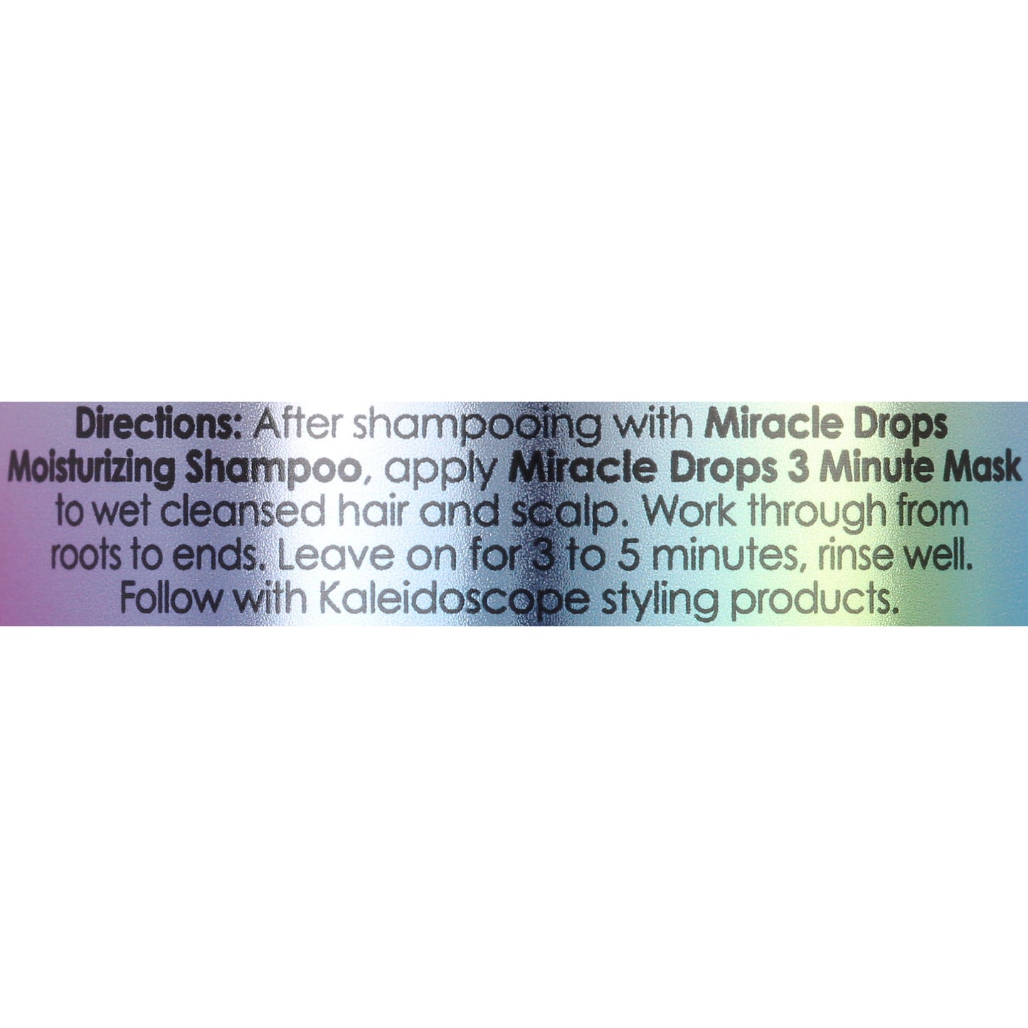 Drops 3 Minute Mask 8 Fl. Oz., All Hair Type, Moisturizing