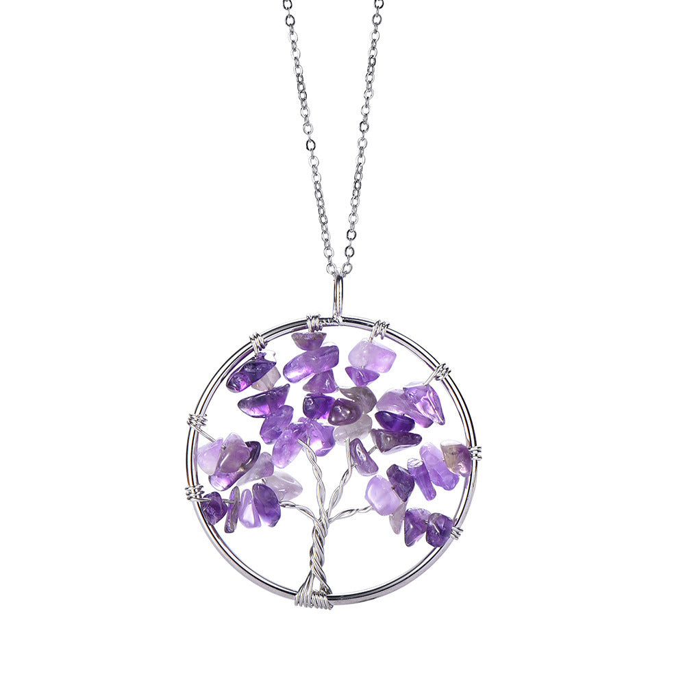 Hand Winding Tree Of Life Pendant