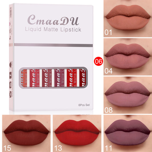 Matte Non-stick Cup Waterproof Lip Gloss