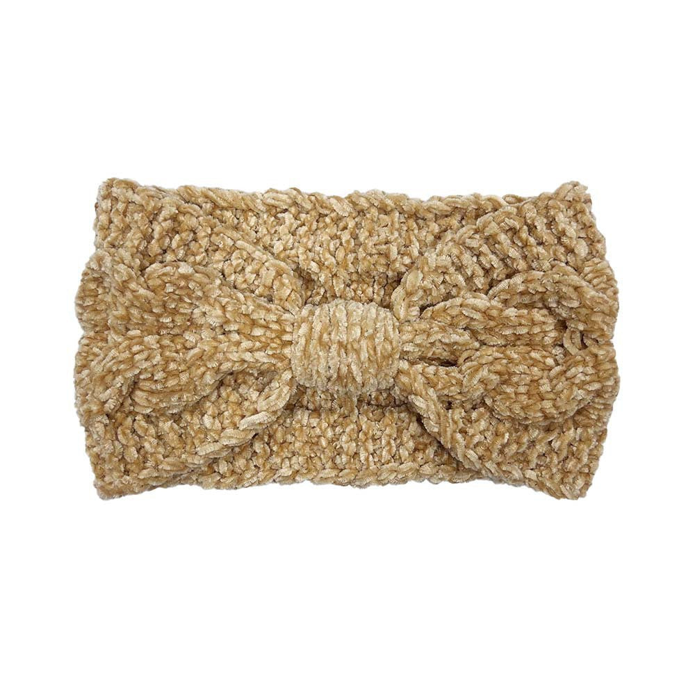 Twist Bow Knitted Hair Band