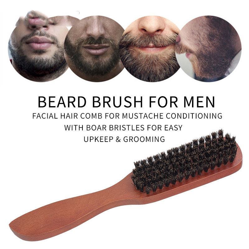 Wooden Handle Hair Brush