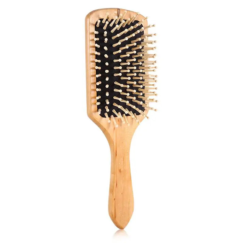 Natural Wooden Hairbrush Comb